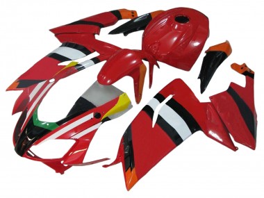 Preisgünstige Aprilia RS125 Motorrad Verkleidung 2006-2011 - Rot Weiss Schwarz Gelb Grun