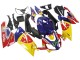 Preisgünstige Aprilia RS125 Motorrad Verkleidung 2006-2011 - Gelb Dunkel Blau Red Bull
