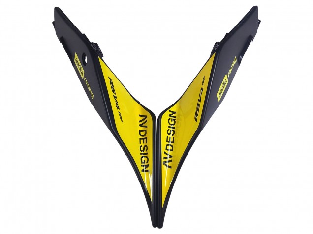 Preisgünstige Aprilia RS4 50 125 Motorrad Verkleidung 2012-2018 - Gelb Matt Schwarz