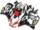 Preisgünstige Aprilia RS4 50 125 Motorrad Verkleidung 2012-2018 - Weiss Rot Gelb Glanzendes Schwarz
