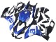 Preisgünstige Aprilia RS4 50 125 Motorrad Verkleidung 2012-2018 - Blau Weiss Matt Schwarz