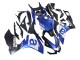 Preisgünstige Aprilia RS4 50 125 Motorrad Verkleidung 2012-2018 - Blau Weiss Matt Schwarz