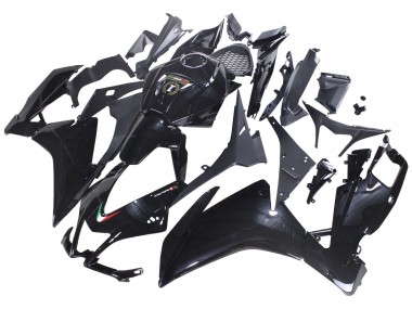 Preisgünstige Aprilia RS4 50 125 Motorrad Verkleidung 2012-2018 - Glanzendes Schwarz