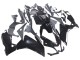 Preisgünstige Aprilia RS4 50 125 Motorrad Verkleidung 2012-2018 - Glanzendes Schwarz