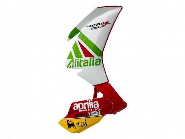 Preisgünstige Aprilia RS4 50 125 Motorrad Verkleidung 2012-2018 - Weiss Rot Grun Gelb Alitalia