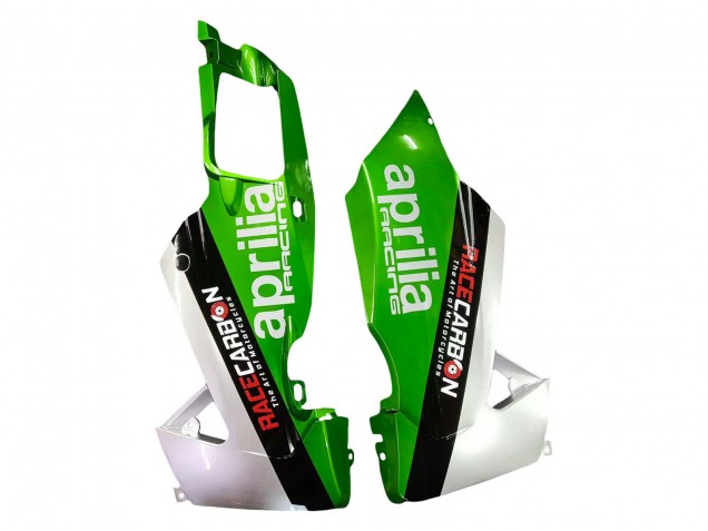 Preisgünstige Aprilia RS4 50 125 Motorrad Verkleidung 2012-2018 - Weiss Grun Glanzendes Schwarz