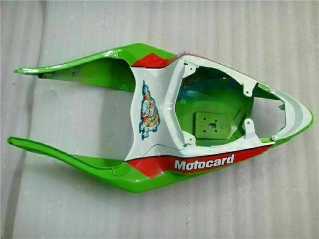 Preisgünstige Kawasaki ZX6R Motorrad Verkleidung 2009-2012 - Grun Weiss Rot Schwarz Blau Motocard