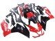 Preisgünstige Aprilia RS4 50 125 Motorrad Verkleidung 2012-2018 - Rot Glanzendes Schwarz