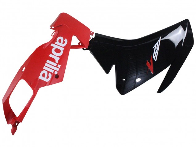 Preisgünstige Aprilia RS4 50 125 Motorrad Verkleidung 2012-2018 - Rot Glanzendes Schwarz