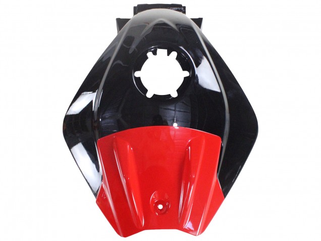 Preisgünstige Aprilia RS4 50 125 Motorrad Verkleidung 2012-2018 - Rot Glanzendes Schwarz