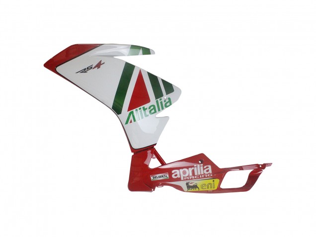 Preisgünstige Aprilia RS4 50 125 Motorrad Verkleidung Kit 2012-2018 - Weiss Rot Grun Gelb Alitalia