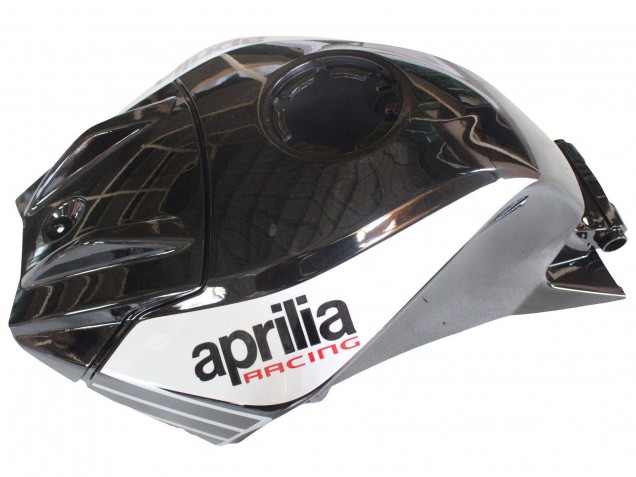 Preisgünstige Aprilia RS4 50 125 Motorrad Verkleidung 2012-2018 - Silber Rot Glanzendes Schwarz