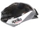 Preisgünstige Aprilia RS4 50 125 Motorrad Verkleidung 2012-2018 - Silber Rot Glanzendes Schwarz