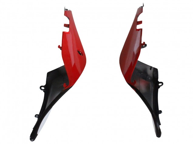 Preisgünstige Aprilia RS4 50 125 Motorrad Verkleidung 2012-2018 - Silber Rot Glanzendes Schwarz