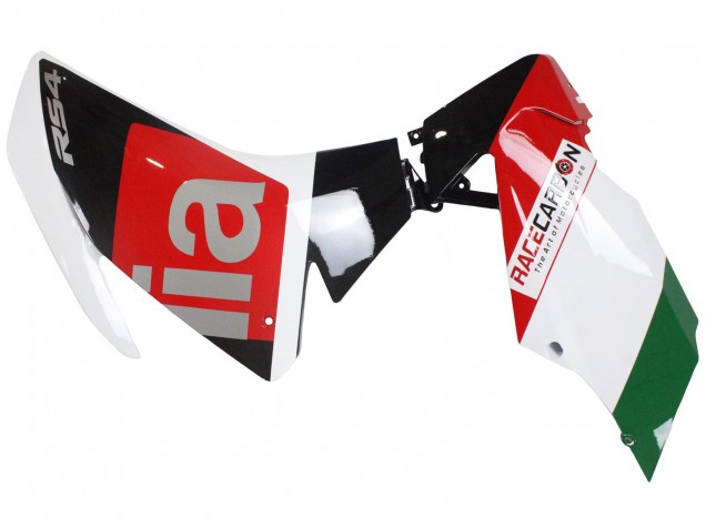 Preisgünstige Aprilia RS4 50 125 Motorrad Verkleidung 2012-2018 - Weiss Rot Grun Glanzendes Schwarz
