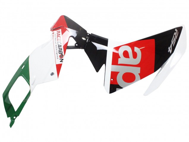 Preisgünstige Aprilia RS4 50 125 Motorrad Verkleidung 2012-2018 - Weiss Rot Grun Glanzendes Schwarz