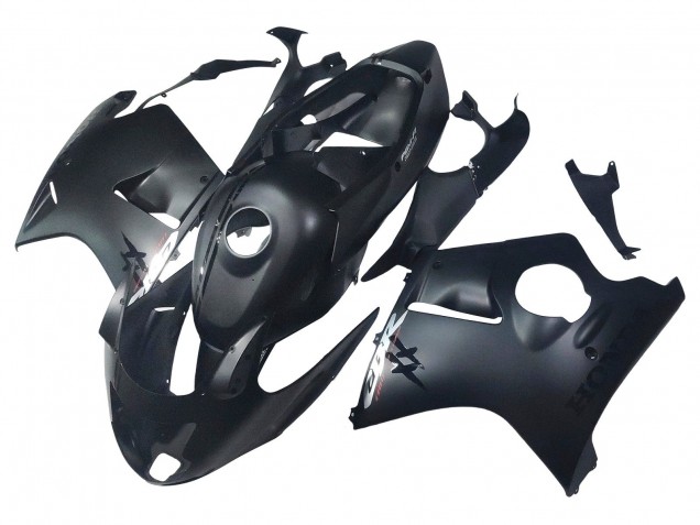Preisgünstige Honda CBR1100XX Blackbird Motorrad Verkleidung Kit 1996-2007 - Matt Schwarz
