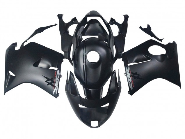 Preisgünstige Honda CBR1100XX Blackbird Motorrad Verkleidung Kit 1996-2007 - Matt Schwarz