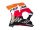 Preisgünstige Honda CBR1100XX Blackbird Abs Motorrad Verkleidungen 1996-2007 - Orange Weiss Rot Glanzendes Schwarz Repsol