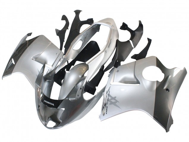 Preisgünstige Honda CBR1100XX Blackbird Motorrad Verkleidung 1996-2007 - Silber Grau