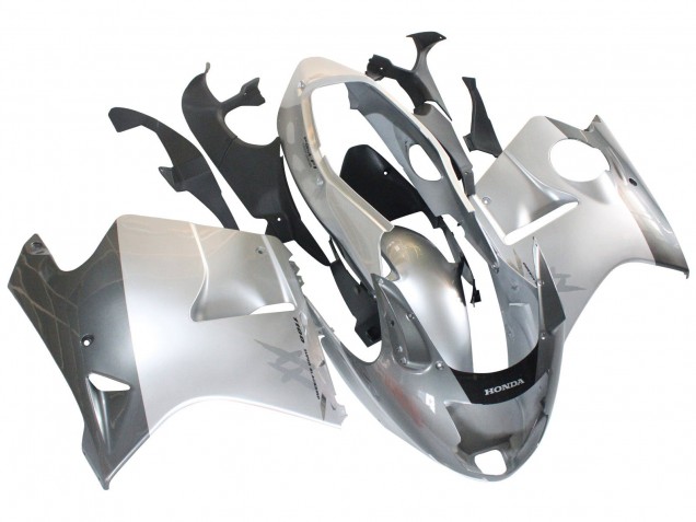 Preisgünstige Honda CBR1100XX Blackbird Motorrad Verkleidung 1996-2007 - Silber Grau
