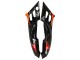 Preisgünstige Honda CBR600 F3 Motorrad Verkleidung 1995-1996 - Orange Glanzendes Schwarz
