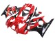 Preisgünstige Honda CBR600 F3 Motorrad Verkleidung 1997-1998 - Rot Glanzendes Schwarz
