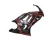 Preisgünstige Honda CBR600 F3 Motorrad Verkleidung Kit 1997-1998 - Rot Glanzendes Schwarz