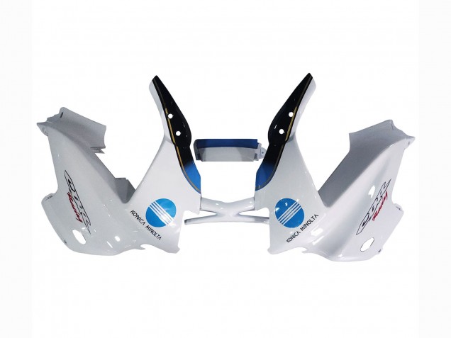 Preisgünstige Honda CBR600 F3 Motorrad Verkleidung 1997-1998 - Weiss Blau Glanzendes Schwarz
