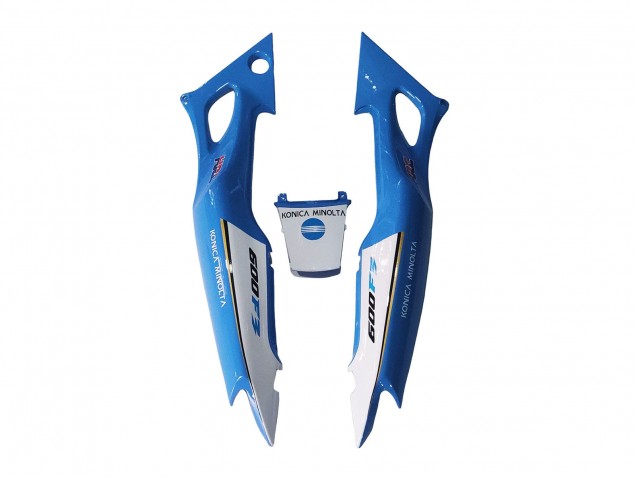 Preisgünstige Honda CBR600 F3 Motorrad Verkleidung 1997-1998 - Weiss Blau Glanzendes Schwarz