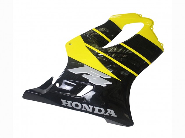 Preisgünstige Honda CBR600 F4 Motorrad Verkleidung 1999-2000 - Gelb Glanzendes Schwarz