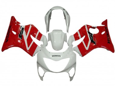 Preisgünstige Honda CBR600 F4 Motorrad Verkleidung 1999-2000 - Weiss Rot