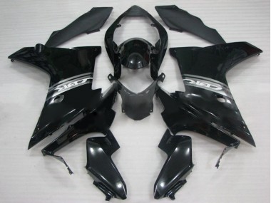 Preisgünstige Honda CBR600F Motorrad Verkleidung 2011-2013 - Glanzendes Schwarz