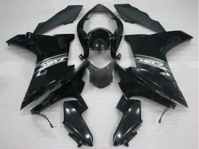 Preisgünstige Honda CBR600F Motorrad Verkleidung 2011-2013 - Glanzendes Schwarz