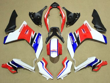 Preisgünstige Honda CBR600F Motorrad Verkleidung 2011-2013 - Weiss Rot Blau