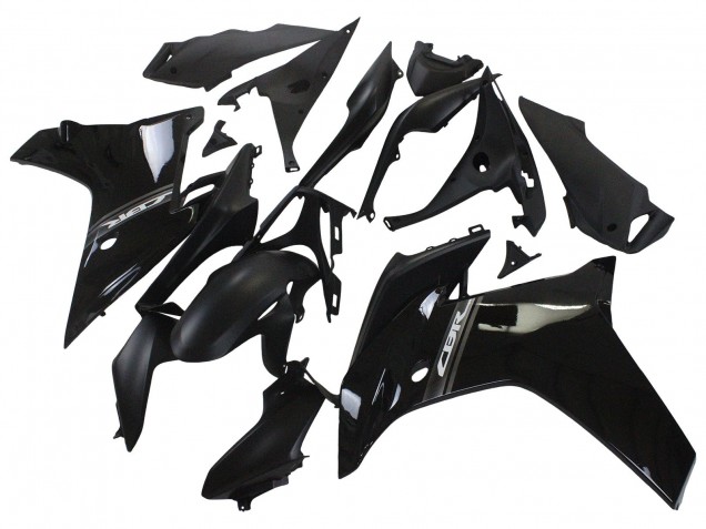Preisgünstige Honda CBR600F Motorrad Verkleidung 2011-2013 - Glanzendes Schwarz
