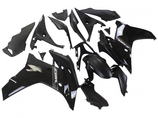 Preisgünstige Honda CBR600F Motorrad Verkleidung 2011-2013 - Glanzendes Schwarz