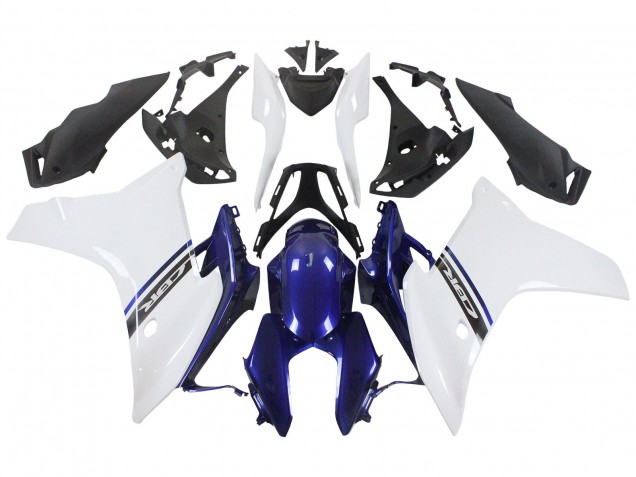 Preisgünstige Honda CBR600F Motorrad Verkleidung 2011-2013 - Weiss Blau