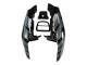Preisgünstige Honda CBR900RR 893 Motorrad Verkleidung 1992-1993 - Silber Glanzendes Schwarz