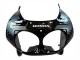 Preisgünstige Honda CBR900RR 893 Motorrad Verkleidung 1992-1993 - Silber Glanzendes Schwarz