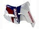 Preisgünstige Honda CBR900RR 893 Motorrad Verkleidung 1992-1993 - Weiss Rot Dunkel Blau