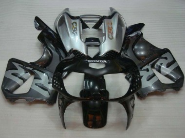 Preisgünstige Honda CBR900RR 893 Motorrad Verkleidung 1994-1995 - Silber Grau Glanzendes Schwarz