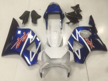 Preisgünstige Honda CBR900RR 893 Motorrad Verkleidung 1994-1995 - Weiss Blau Glanzendes Schwarz