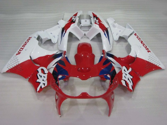 Preisgünstige Honda CBR900RR 893 Motorrad Verkleidung 1994-1995 - Weiss Rot Dunkel Blau