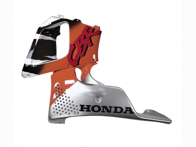 Preisgünstige Honda CBR900RR 893 Motorrad Verkleidung 1994-1995 - Silber Orange Glanzendes Schwarz
