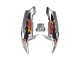 Preisgünstige Honda CBR900RR 893 Motorrad Verkleidung 1994-1995 - Silber Orange Glanzendes Schwarz