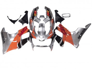 Preisgünstige Honda CBR900RR 893 Motorrad Verkleidung 1994-1995 - Silber Orange Glanzendes Schwarz