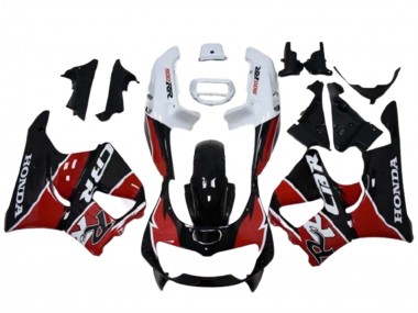 Preisgünstige Honda CBR900RR 893 Motorrad Verkleidung 1996-1997 - Weiss Rot Glanzendes Schwarz