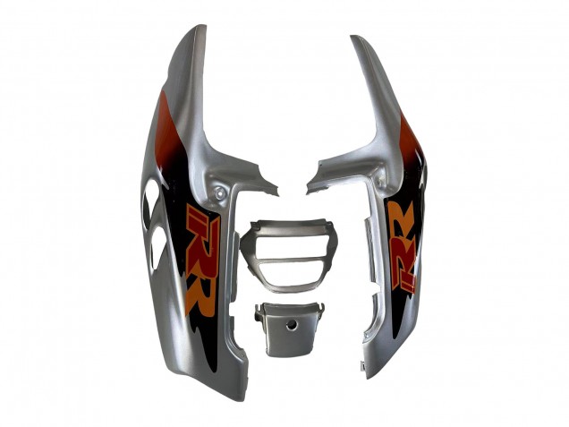 Preisgünstige Honda CBR900RR 893 Motorrad Verkleidung 1996-1997 - Silber Rot Glanzendes Schwarz