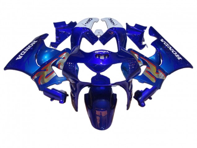 Preisgünstige Honda CBR900RR 919 Motorrad Verkleidung 1998-1999 - Weiss Blau Silber